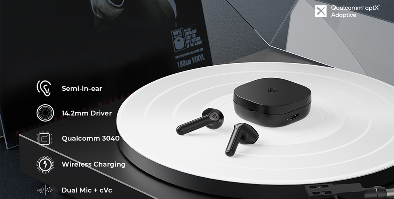 SOUNDPEATS TrueAir2+ - lifestyle